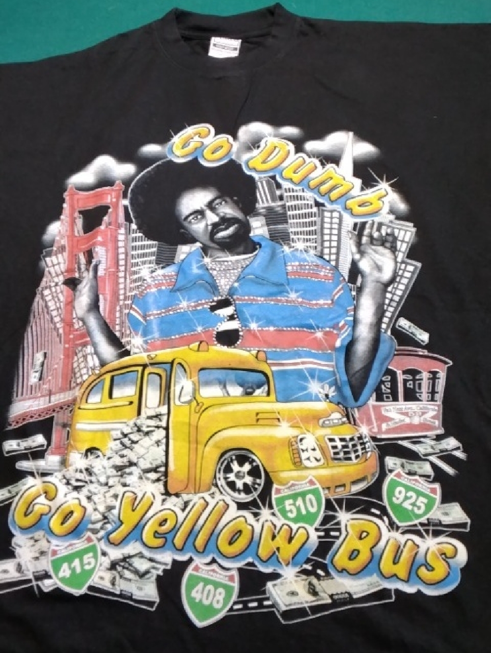 Vintage Mac Dre Rap Tee Black Go Dumb Hyphy Bay Area , 3xl , $139